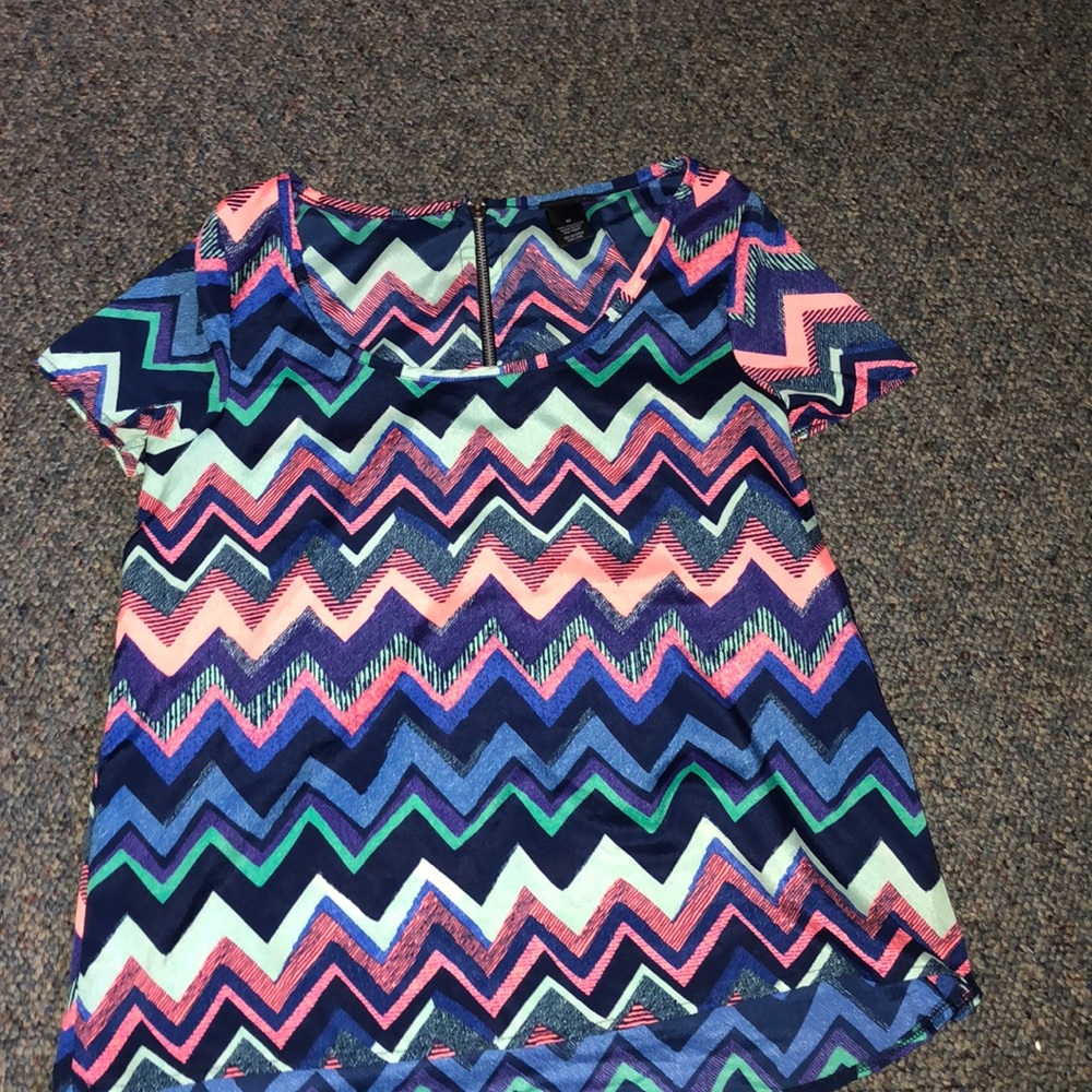 Multi color dress shirt